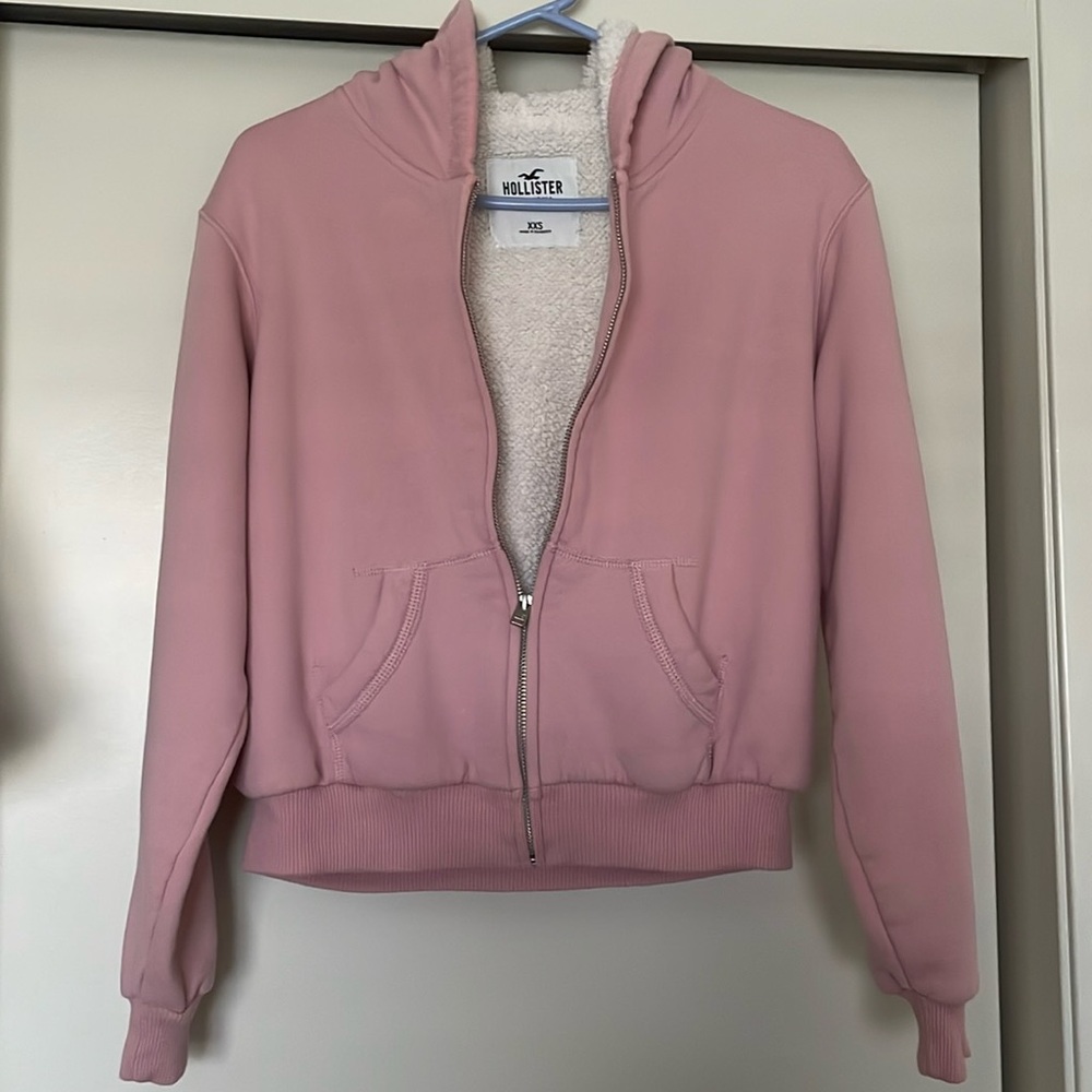 Hollister Zip Up Hoodie